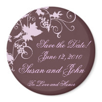Vineyard Elegance Save the Date! magnets