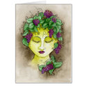 Vineyard Nymph Card 2 by 13BlackCatsDesigns Vineyard Nymph Card 2