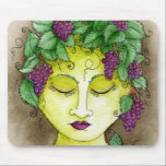 Vineyard Nymph Mousepad 4 mousepads