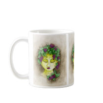 Vineyard Nymph Mug 2 by 13BlackCatsDesigns Vineyard Nymph Mug 2