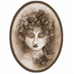 Vineyard Nymph Ornament photo sculptures