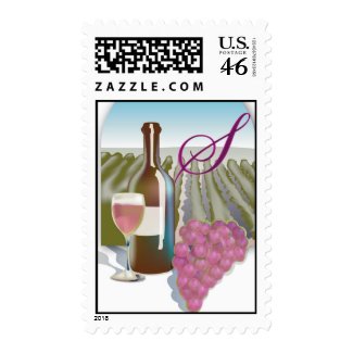 Vineyard Wedding Shower stamp