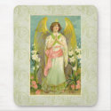 Vingtage Angel Christmas Mousepad