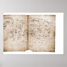 Vinland Map Poster