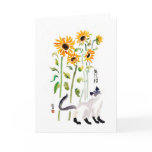 Vinny and Sunflowers cards