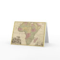 Vintage 1725 Africa Map cards by ZephyrusBooks Vintage 1725 Africa Map cards