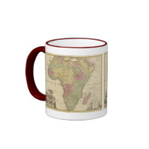 Vintage 1725 Africa Map mugs