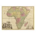 Vintage 1725 Africa Map posters by ZephyrusBooks Vintage 1725 Africa Map posters