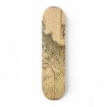 Vintage 1777 Map of American Colonies Skate Board