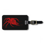 Vintage 1800s Spider Illustration - Red Spiders Bag Tags