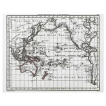 Vintage 1806 Map - Australasie et Polynesie flyers