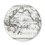 Vintage 1806 Map - Australasie et Polynesie Refrigerator Magnets