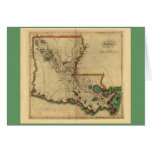 Vintage 1814 Louisiana Map