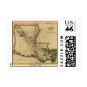 Vintage 1814 Louisiana Map postage by ZephyrusBooks Vintage 1814 Louisiana Map postage