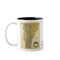 Vintage 1814 Vermont Map mugs by ZephyrusBooks Vintage 1814 Vermont Map mugs