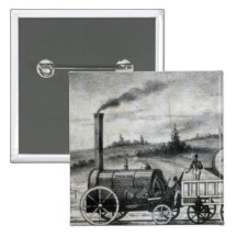 Vintage 1831 Rail Train Bookmark Buttons