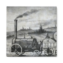 Vintage 1831 Rail Train Bookmark magnets by MyBookmarks Vintage 1831 Rail Train Bookmark magnets