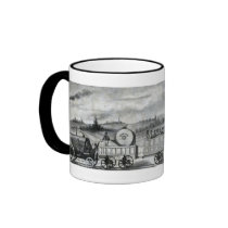 Vintage 1831 Rail Train Bookmark mugs by MyBookmarks Vintage 1831 Rail Train Bookmark mugs