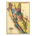 Vintage 1851 California Map posters by ZephyrusBooks Vintage 1851 California Map posters