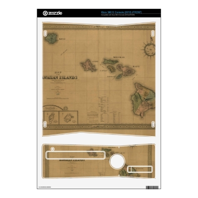 zazzle.comVintage 1876 Hawaii Map