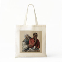 Vintage 1895 Cigar Ad African American Tote Bags
