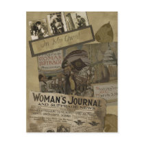 Vintage 1913 Women's Suffrage Postcard by Inspirewood_Prints Vintage 1913 Women's Suffrage Postcard