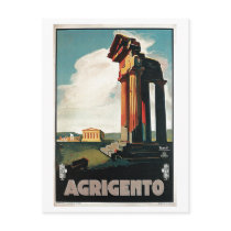 Vintage 1920s Agrigento Italian travel Postcards