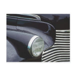 Vintage 1930s Classic Car Grill Photo postcards