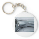 Vintage 1930's Classic Car Grill Photograph Key Chain