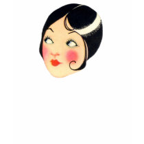Vintage 1930's Flapper Woman t-shirts