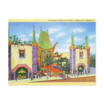 Vintage 1931 Grauman's Chinese Theater Postcards