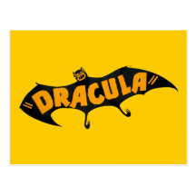 Vintage 1938 Dracula Vampire Bat Postcards