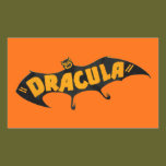 Vintage 1938 Dracula Vampire Bat stickers