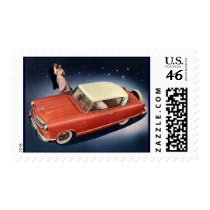 Vintage 1940 Car Postage ~ "Good Night, Irene!" postage by Regella Vintage 1940 Car Postage ~ "Good Night, Irene!" postage