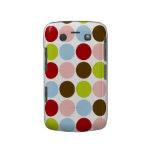 Vintage 1950s Mod Dots BlackBerry Bold Cover