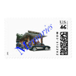 Vintage 1950s service station postage