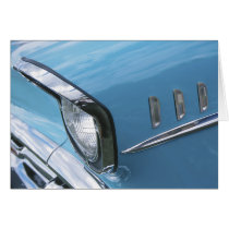 Vintage 1957 Chevy Car Grill Photograph Greeting Cards