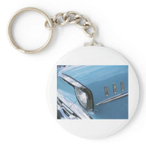 Vintage 1957 Chevy Car Grill Photograph Keychains