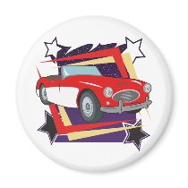 Vintage 1957 Corvette magnets by hotcars Vintage 1957 Corvette magnets