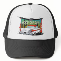 Vintage 1957 Plymouth hats