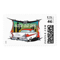 Vintage 1957 Plymouth Postage