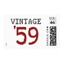 Vintage 1959 postage stamp