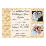 Vintage 1961 50th Anniversary Photo Invitation