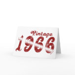 Vintage 1966 Card