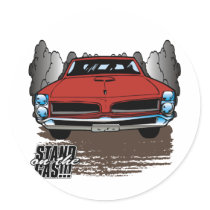 Vintage 1966 GTO stickers by hotcars Vintage 1966 GTO stickers