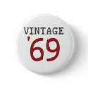 Vintage 1969 buttons by worldsfair Vintage 1969 buttons