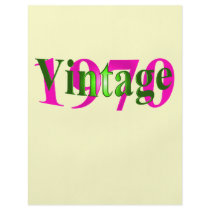 Vintage 1970 full color flyer