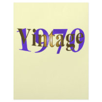 Vintage 1970 letterhead