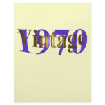 Vintage 1970 letterhead