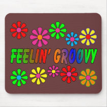Vintage 1970's "Feelin' Groovy" gifts Mouse Mats